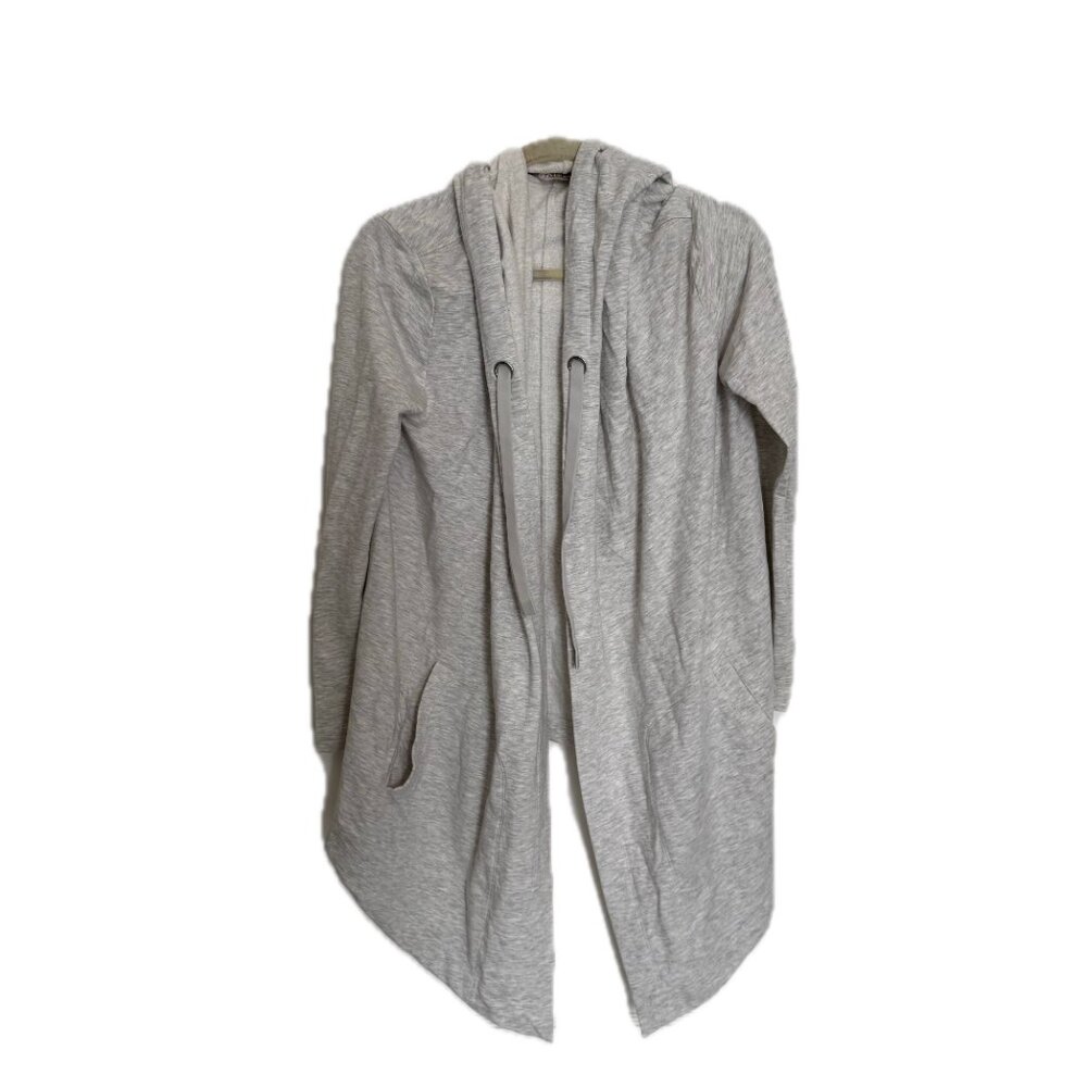 Athleta Vista Wrap Cardigan Sweater - Heather Gray